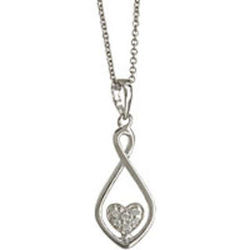 Signature Sterling Silver Heart Necklace