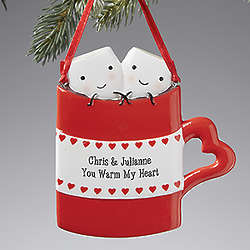 Personalized Hot Chocolate Christmas Ornament