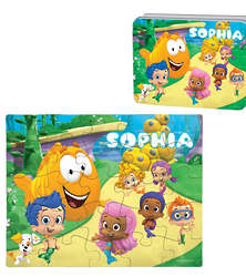 Bubble Guppies Personalized Puzzle and Gift Tin
