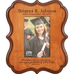 Graduate's Plans I Have For You Personalized Picture Frame