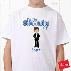 Personalized Communion Boy T-Shirt