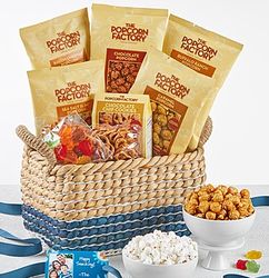 Oceana Popcorn and Treats Gift Basket