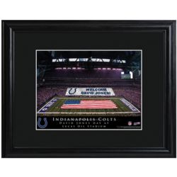 Indianapolis Colts Personalized Stadium Print with Matted Frame