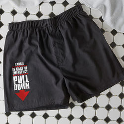 Men's Personalized In Case of Emergency Boxer Shorts