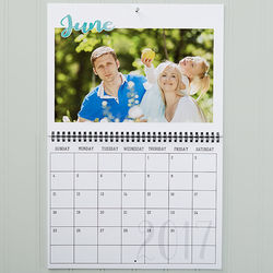 Simply Modern Custom Photo Wall Calendar