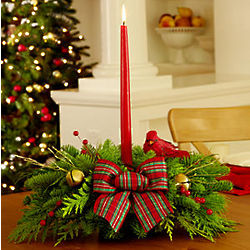 14" Country Christmas Centerpiece