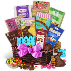 Adult's Gourmet Sweets and Treats Easter Gift Basket