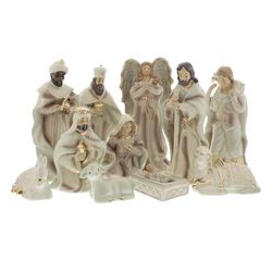 11-PIece Victorian Nativity Set
