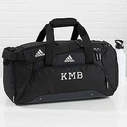 Adidas Embroidered Monogram Duffel Bag