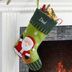 Personalized Santa Christmas Stocking