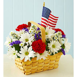 Red, White & Blooms Bouquet