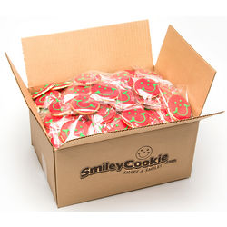 160 Individually Wrapped Holiday Smiley Sugar Cookies ...