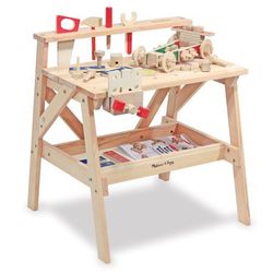 Child's Personalized Wooden Workbench