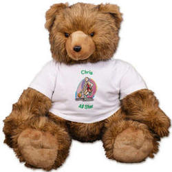 Personalized Basketball All Star Teddy Bear