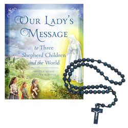 Our Lady's Message to 3 Shepherd Children Book and Rosary