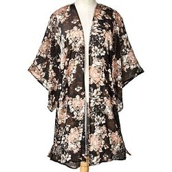 Vintage Rose Kimono Duster