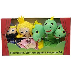 Dragon and Knight Puppet Gift Set