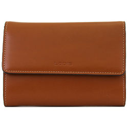 Toffee Audrey Leather Continental Wallet