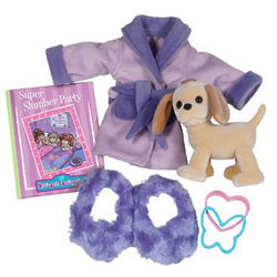 Girl's Dog Sleepover Gift Set