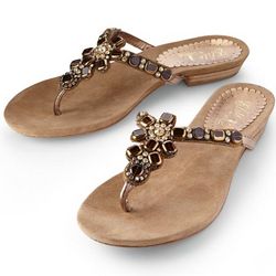 Caprina Beaded Sandals