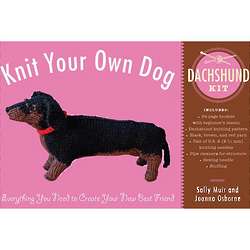 Knit Your Own Dachshund Kit