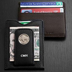 Buffalo Nickel Money Clip Wallet - FindGift.com