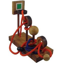 Basketball String Wooden Puzzle