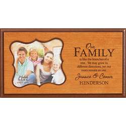 Our Family Personalized Boutique Picture Frame