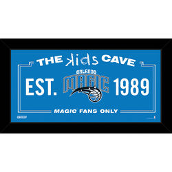 Orlando Magic Framed Kids Cave Sign
