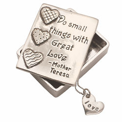 Do Small Things with Great Love Trinket Box