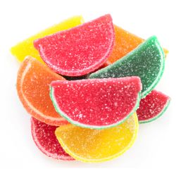 5 Pounds of Assorted Wrapped Fruit Jelly Slice Candies