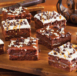 8 Valhalla Triple Layer Brownies Gift Box