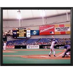 Tampa Bay Rays Personalized Scoreboard 16x20 Framed Canvas