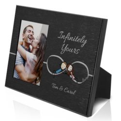 Infinitely Yours Personalized Horizontal Picture Frame