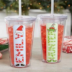 Personalized Christmas Character Insulated Tumbler - FindGift.com