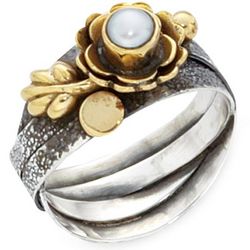 Zahara Mixed-Metal Ring