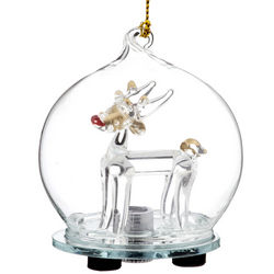 Personalized Radiance Reindeer Christmas Ornament