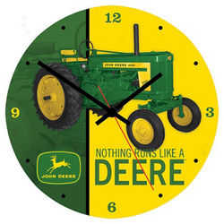 John Deere Wooden Wall Clock
