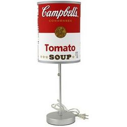 Campbell's Tomato Soup Can Lamp