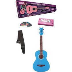 Girl's Debutante Candy Blue Electric Guitar Starter Pack