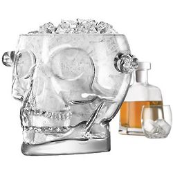 Brain Freeze Skull Ice Bucket