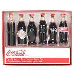 Coca Cola Bottles Evolution Set
