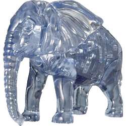 Elephant 3D Crystal Puzzle