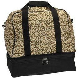 Leopard Print Weekender Bag
