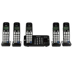 6.0 Plus 5-Handset Cordless Phones with Answering System