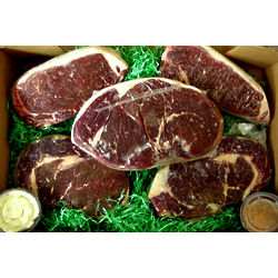 Hand Cut Beef Steak Sampler Gift Box