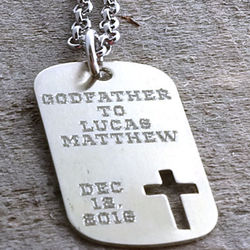 Godfather Personalized Dogtag Necklace