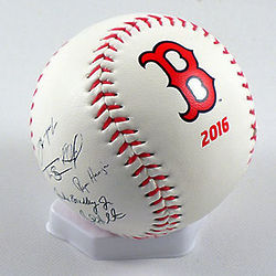 Autographed Red Sox Baseball - 2010 Edition