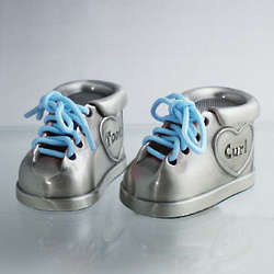 Engraved Tooth & Curl Booties