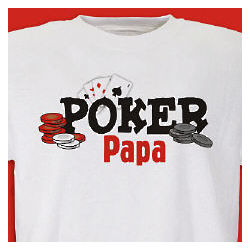 Poker Player Personalized T-Shirt